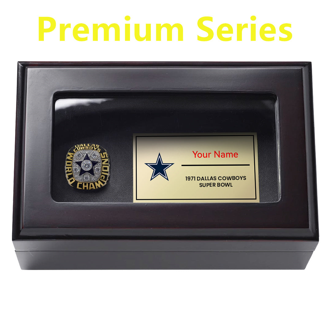 Premium Series-1971 Dallas Cowboys Super Bowl Ring