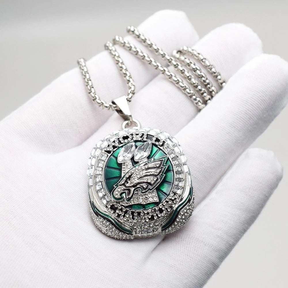Philadelphia Eagles Super Bowl LIX Pendant【wings pop out version】