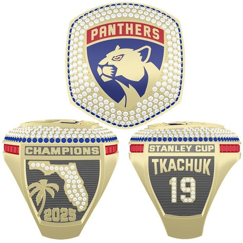 2025 Florida Panthers Stanley Cup Champions Ring