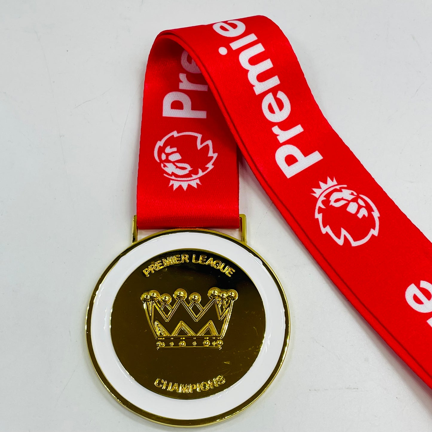 Liverpool Premier League Championship Football Medal Frame