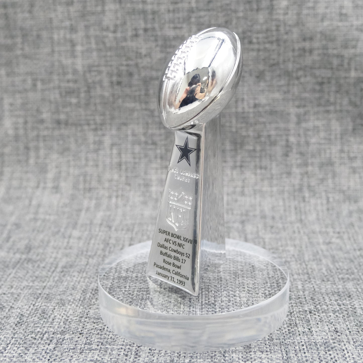 Dallas Cowboys Super Bowl Trophy Team Logo