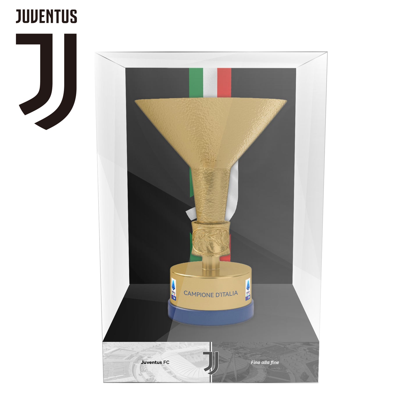 Serie A Championship Trophy Display Case