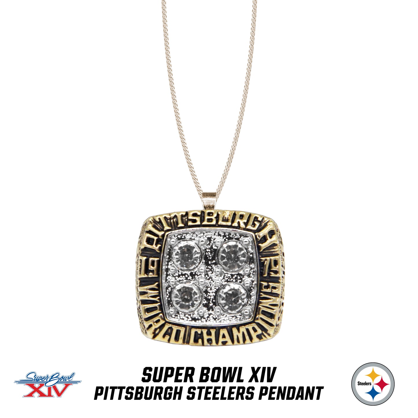 1979 season Pittsburgh Steelers Super Bowl XIV Pendant