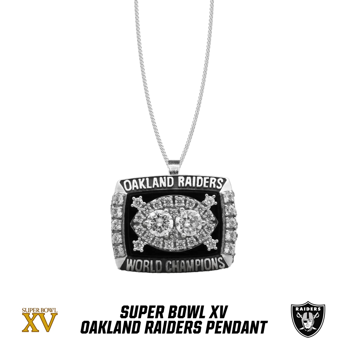 1980 season Los Angeles Raiders Super Bowl XV Pendant