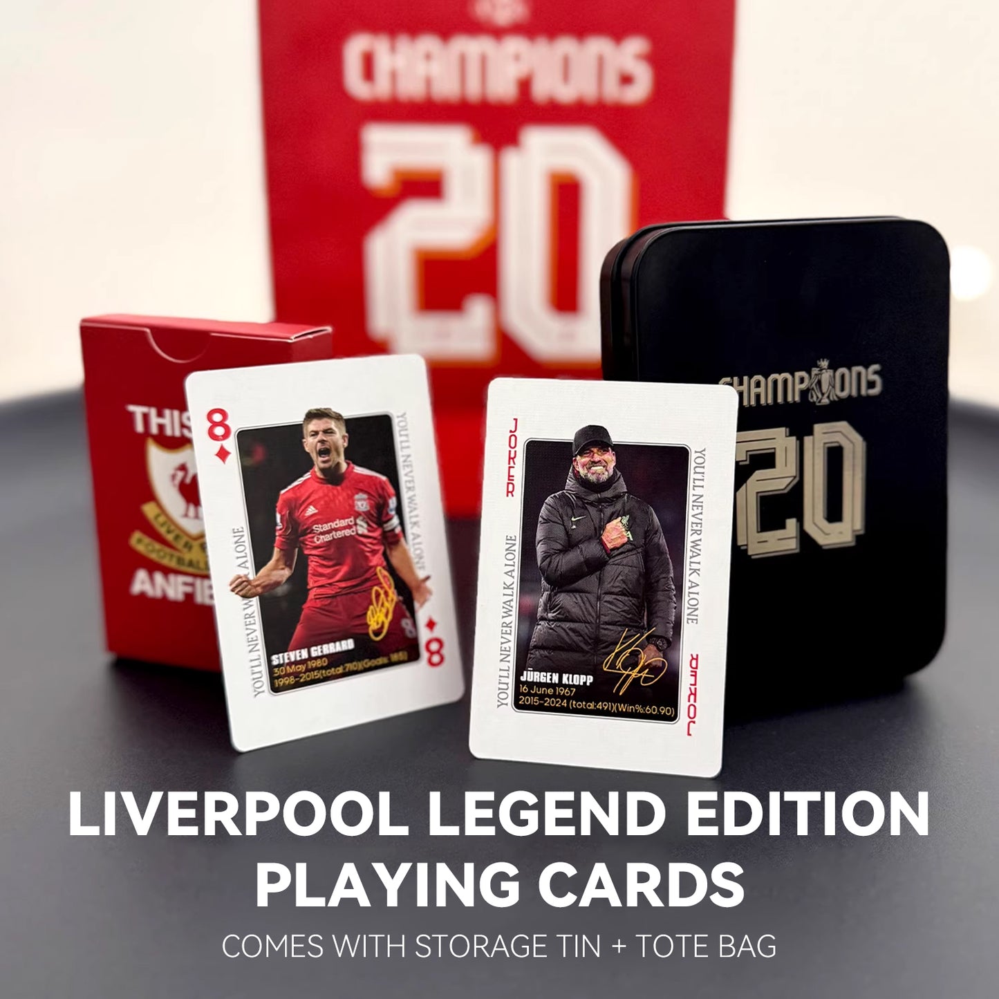 Liverpool Commemorative Collection Poker Cards, Trading Cards