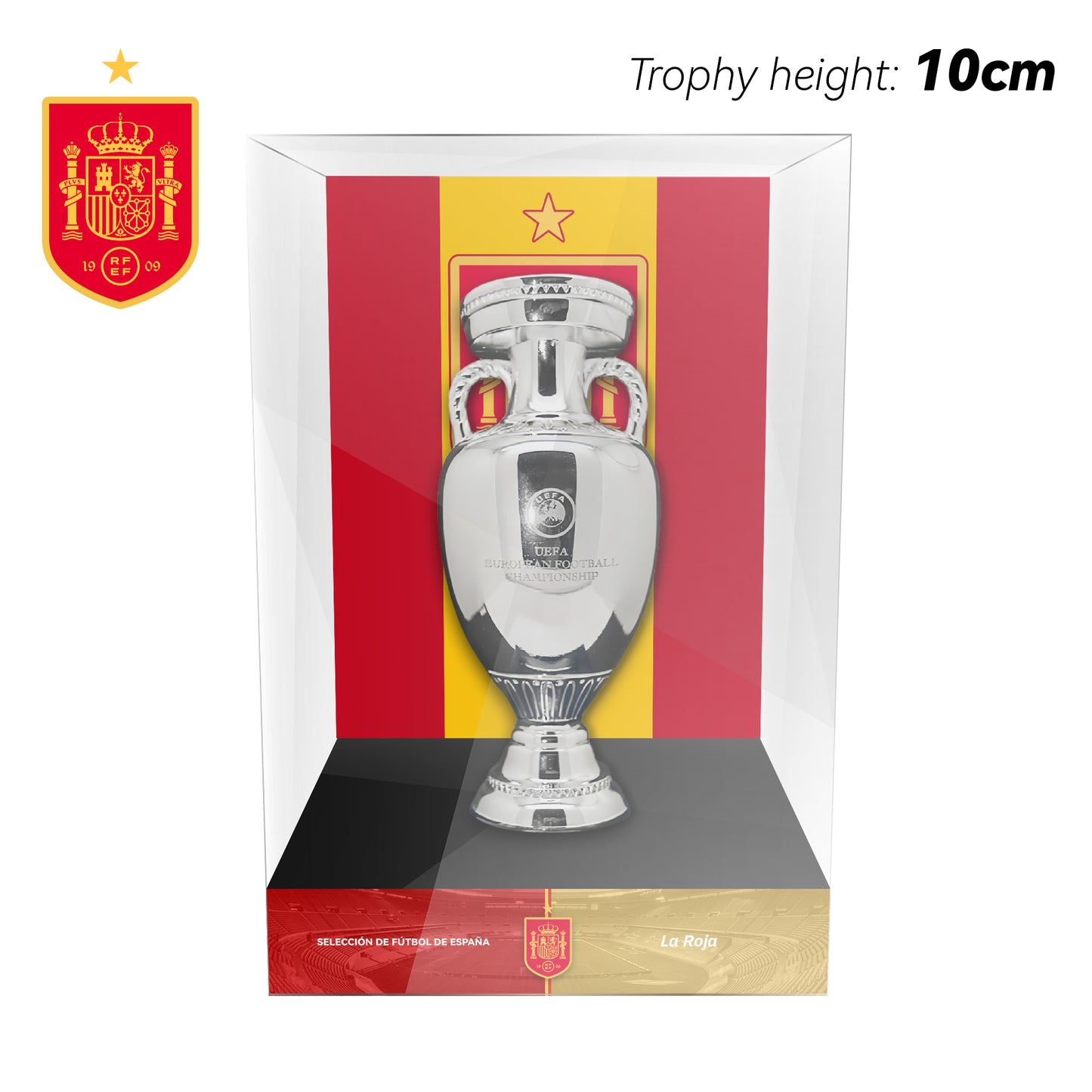 UEFA European Football Championship Trophy Display Case
