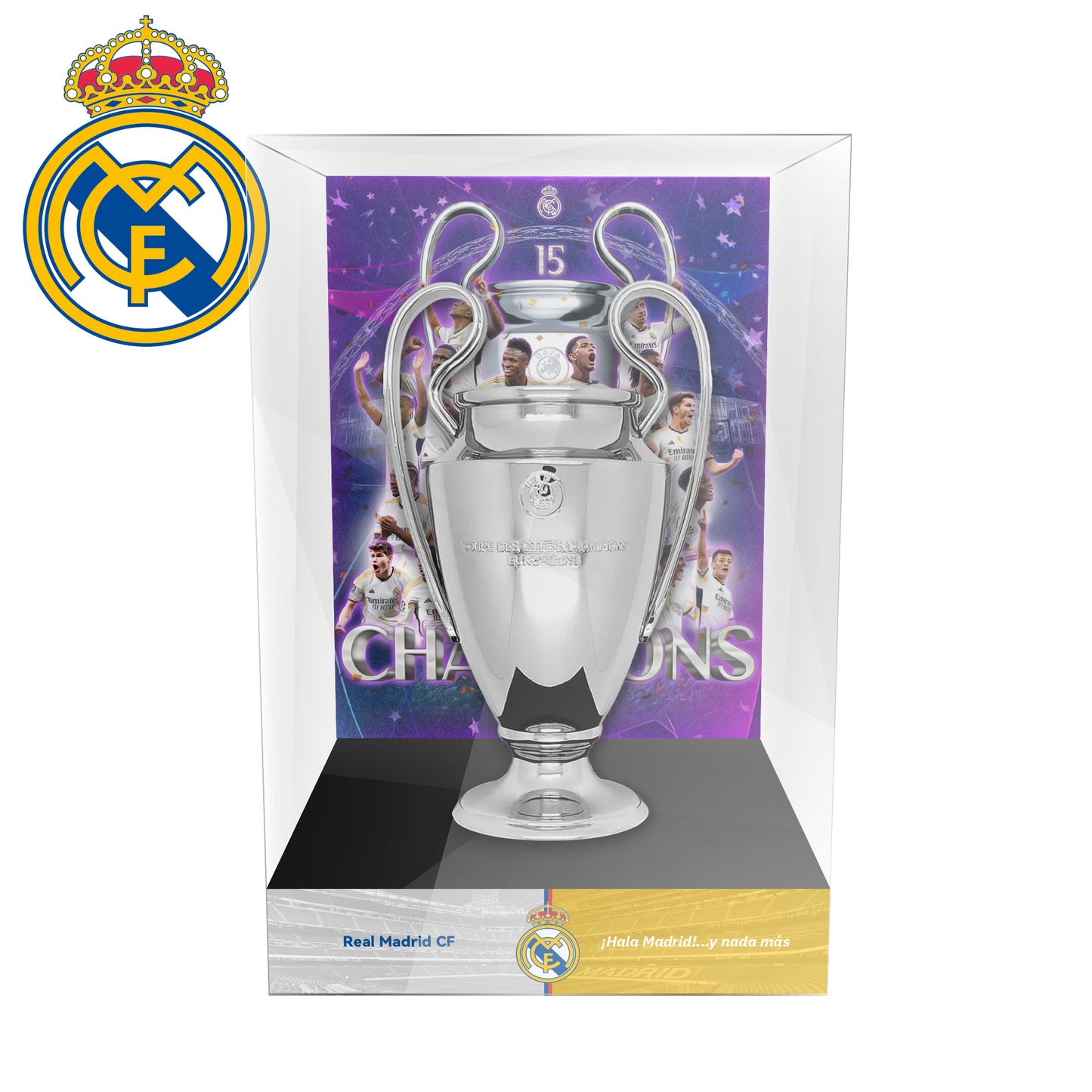 UEFA Champions League Championship Trophy Display Case