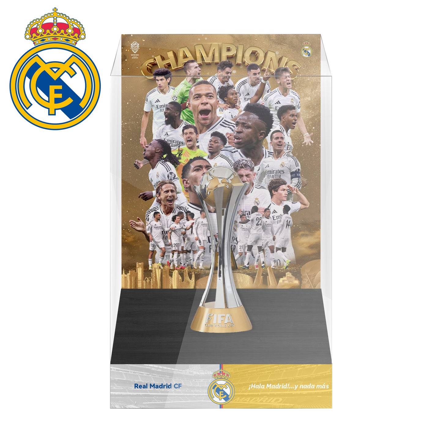 FIFA Club World Cup Championship Trophy Display Case