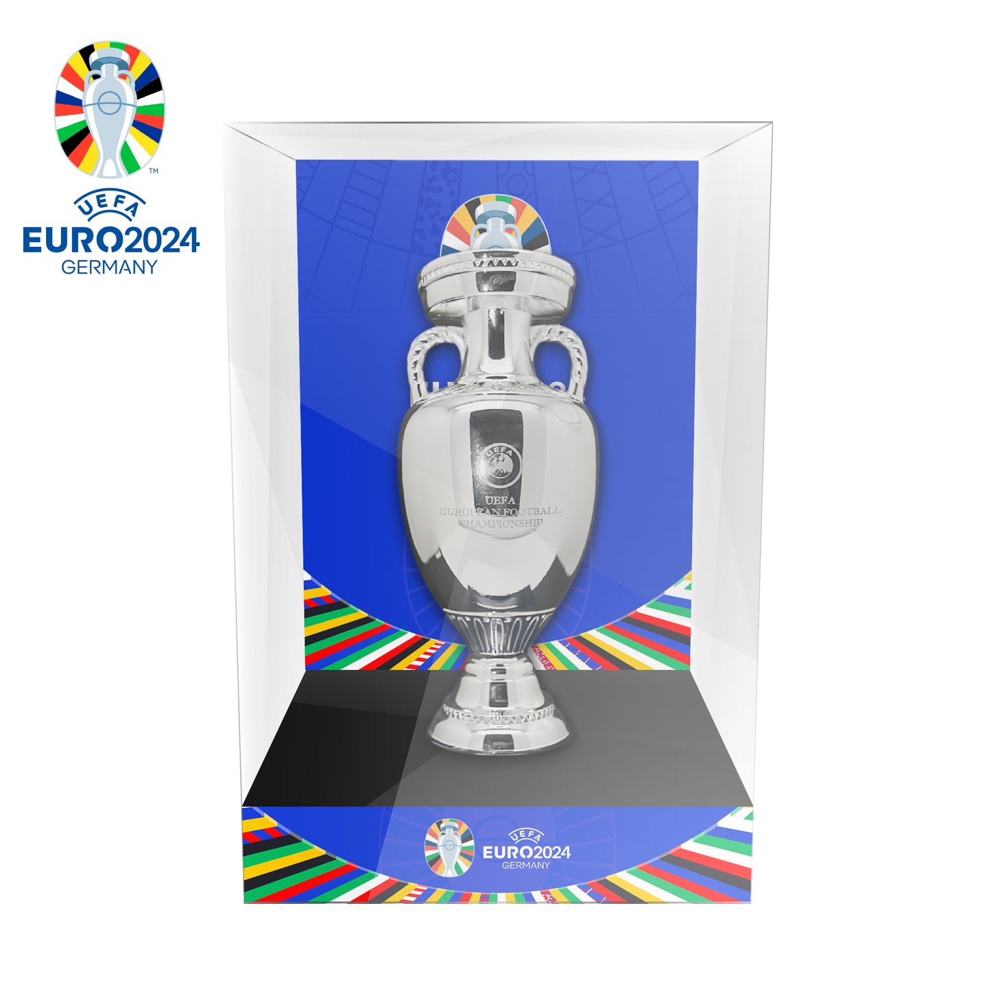 UEFA European Football Championship Trophy Display Case