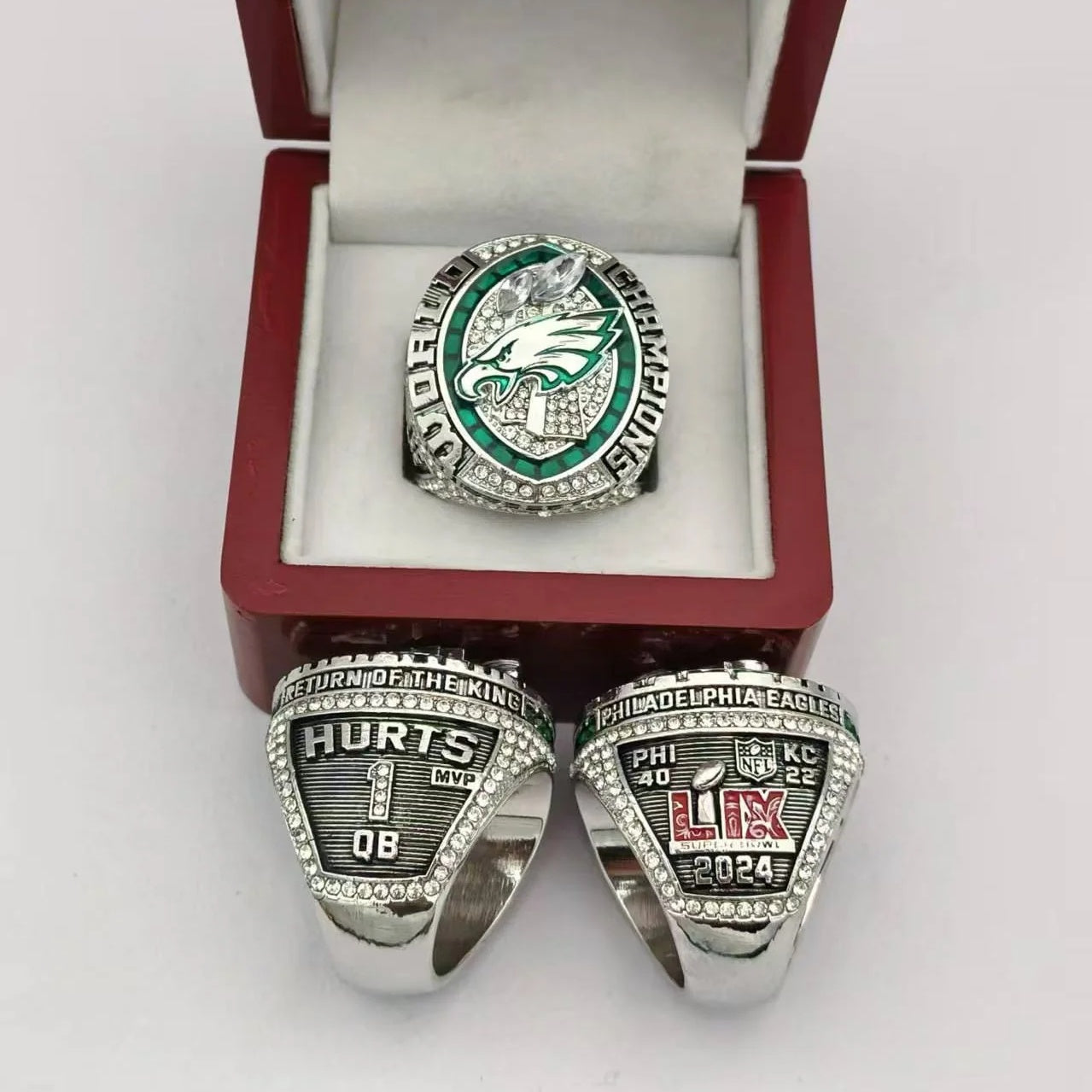【Standard Series】Ship Around 24th Feb Philadelphia Eagles LIX Super Bowl Championship Ring