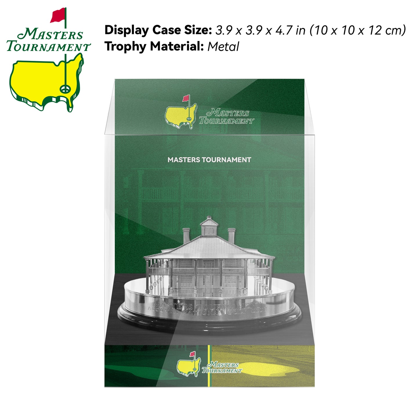 Masters Tournament Championship Trophy Display Case