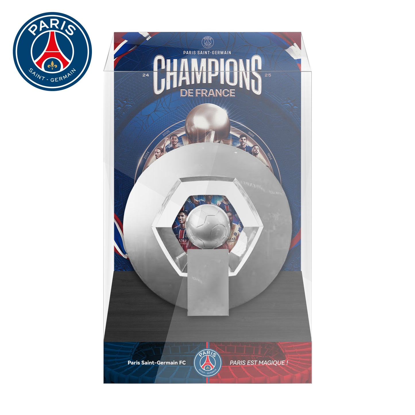 Ligue 1 Trophy Display Case【Ship Around 15th April】