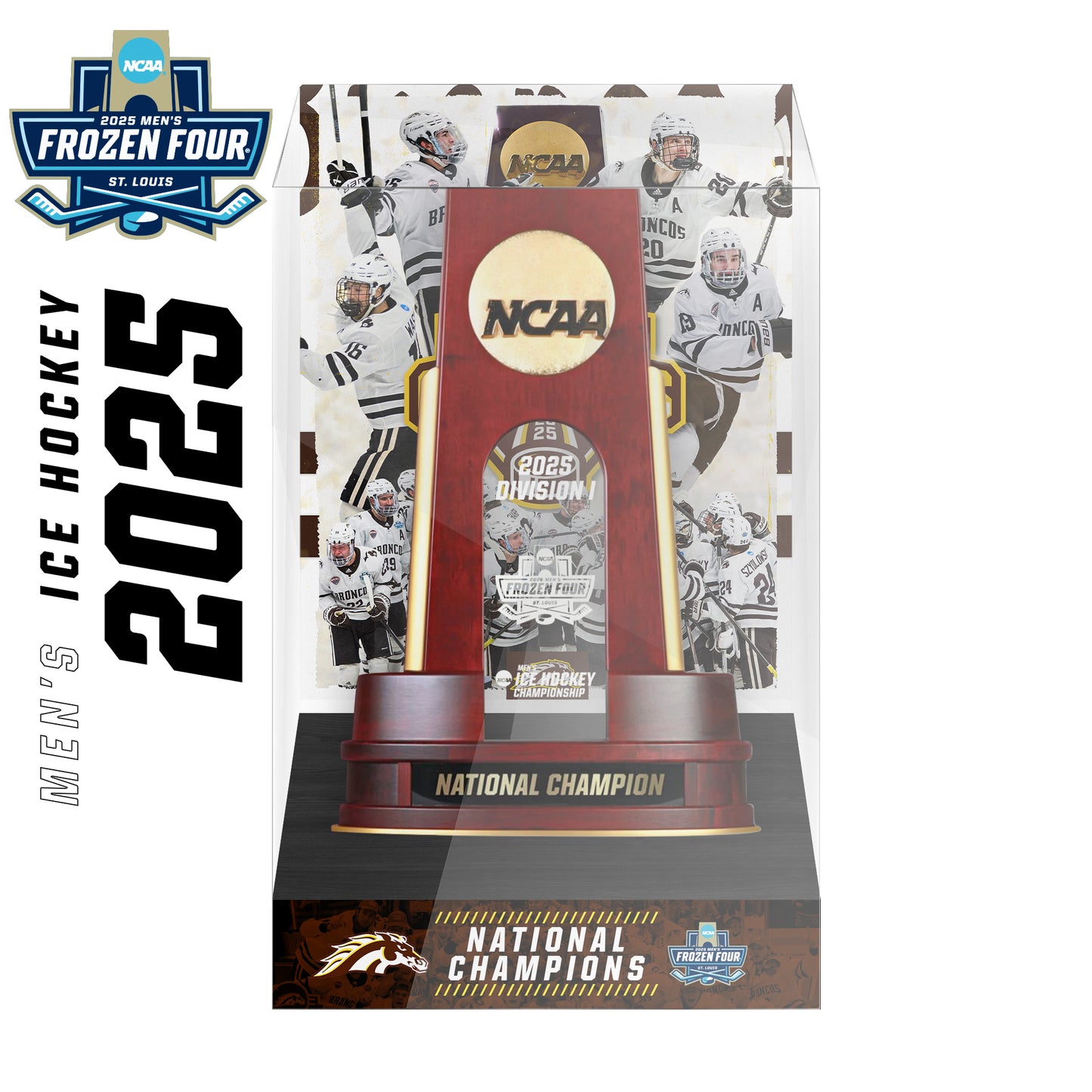 2025 NCAA Division I Men's Ice Hockey National Championship Trophy