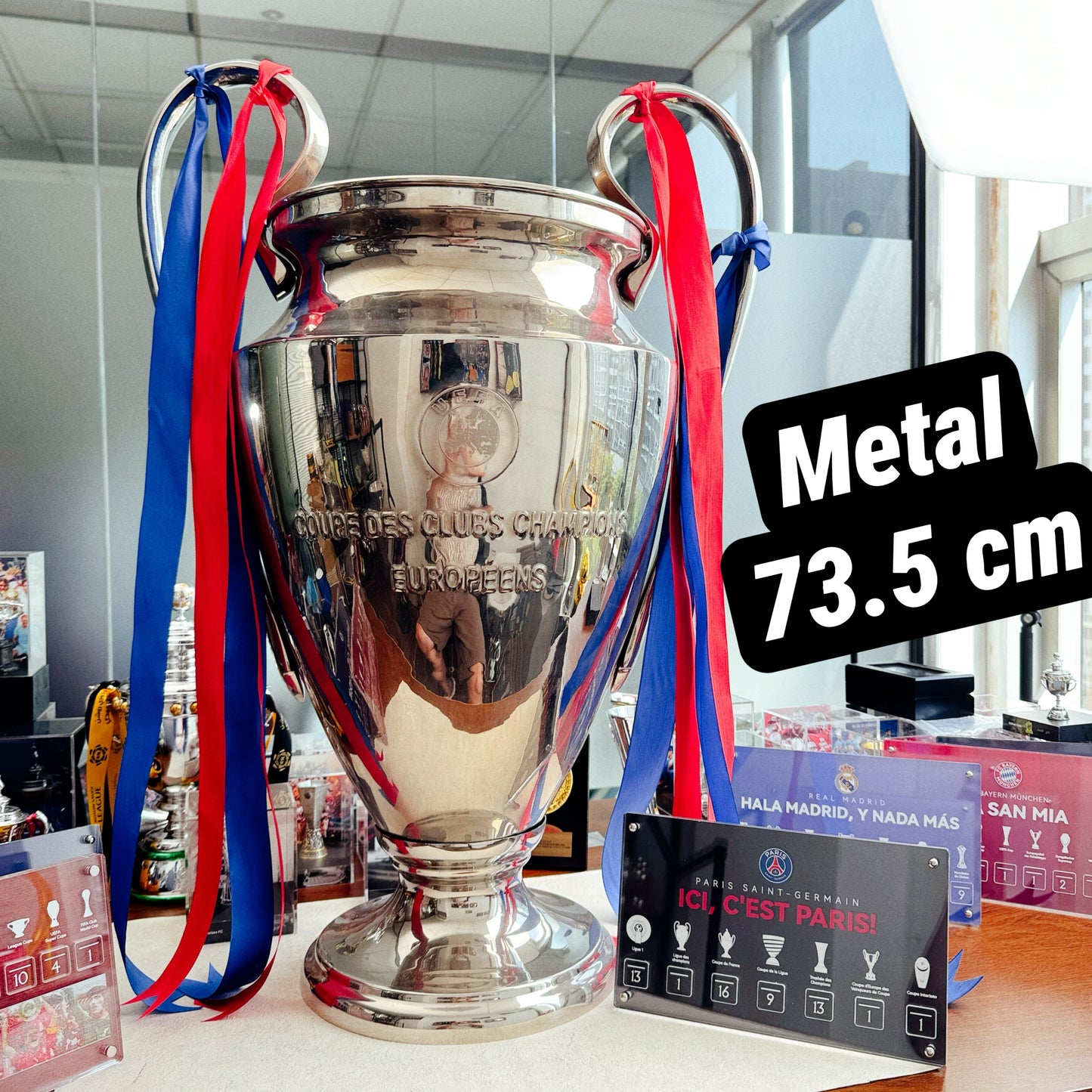 Champions League Trophy(Engrave The 2024/25 PSG Champions)