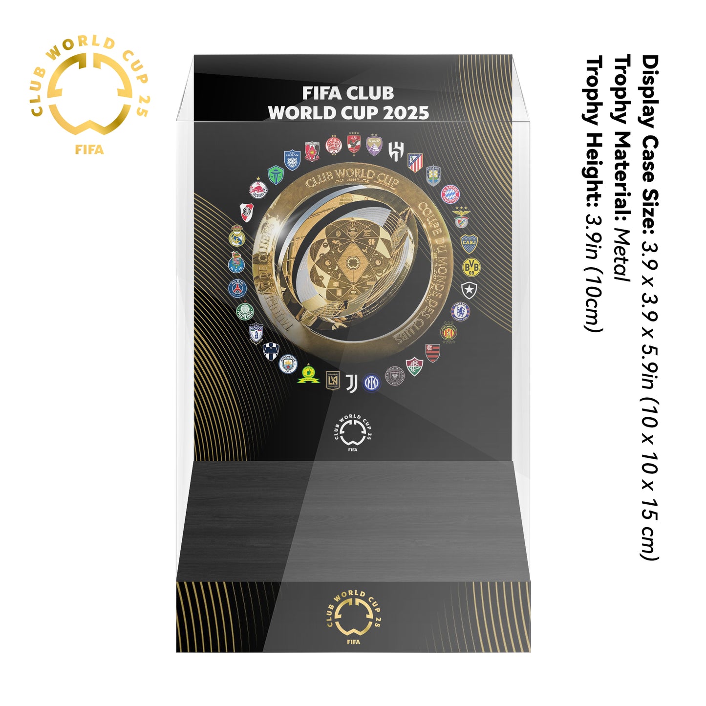 2025 FIFA Club World Cup Trophy Display Case