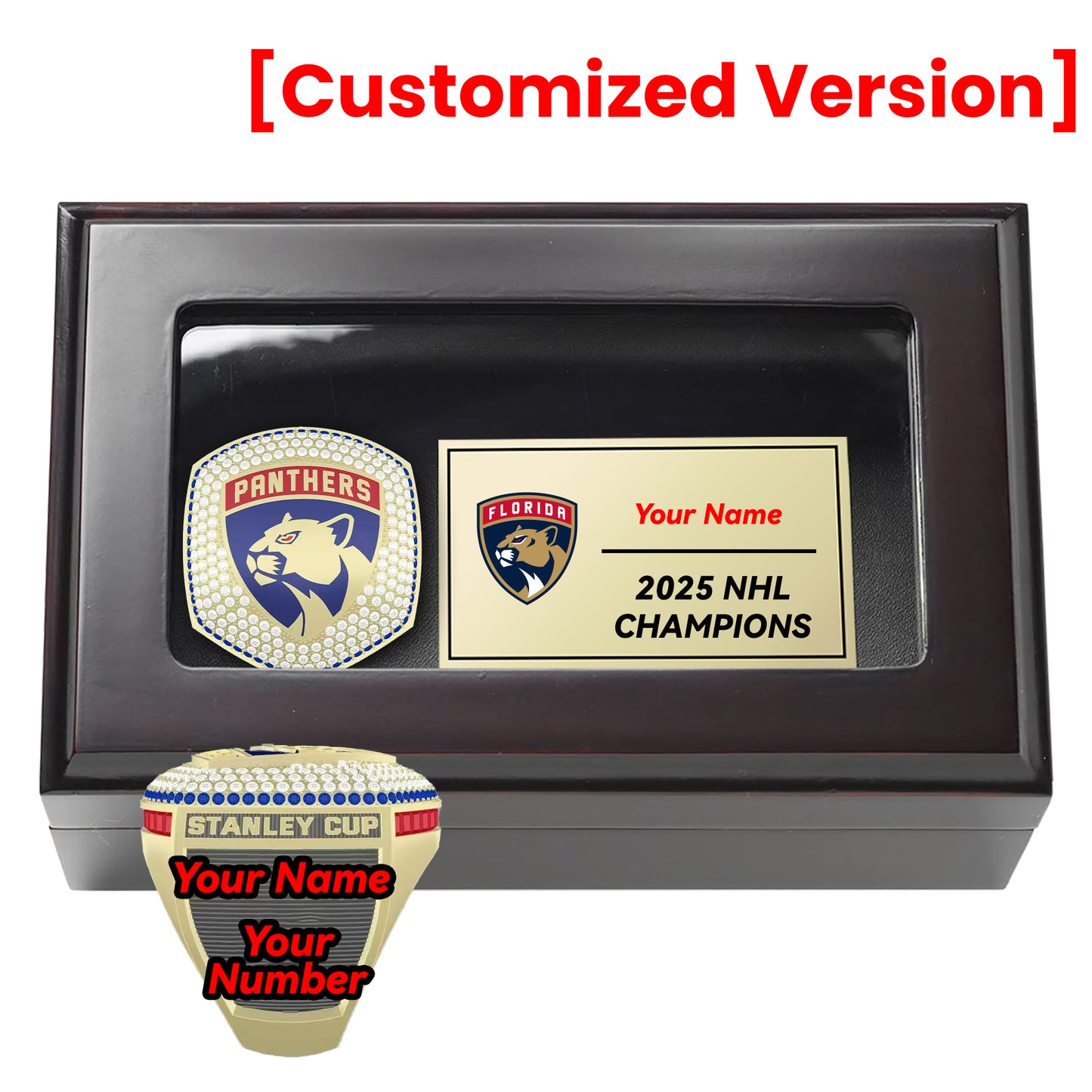 2025 Florida Panthers Stanley Cup Champions Ring