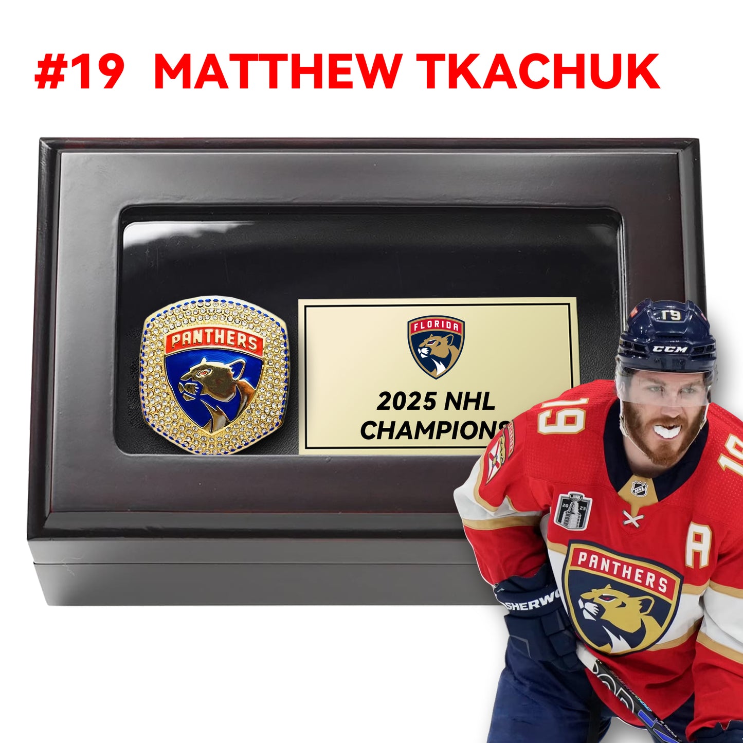 2025 Florida Panthers Stanley Cup Champions Ring