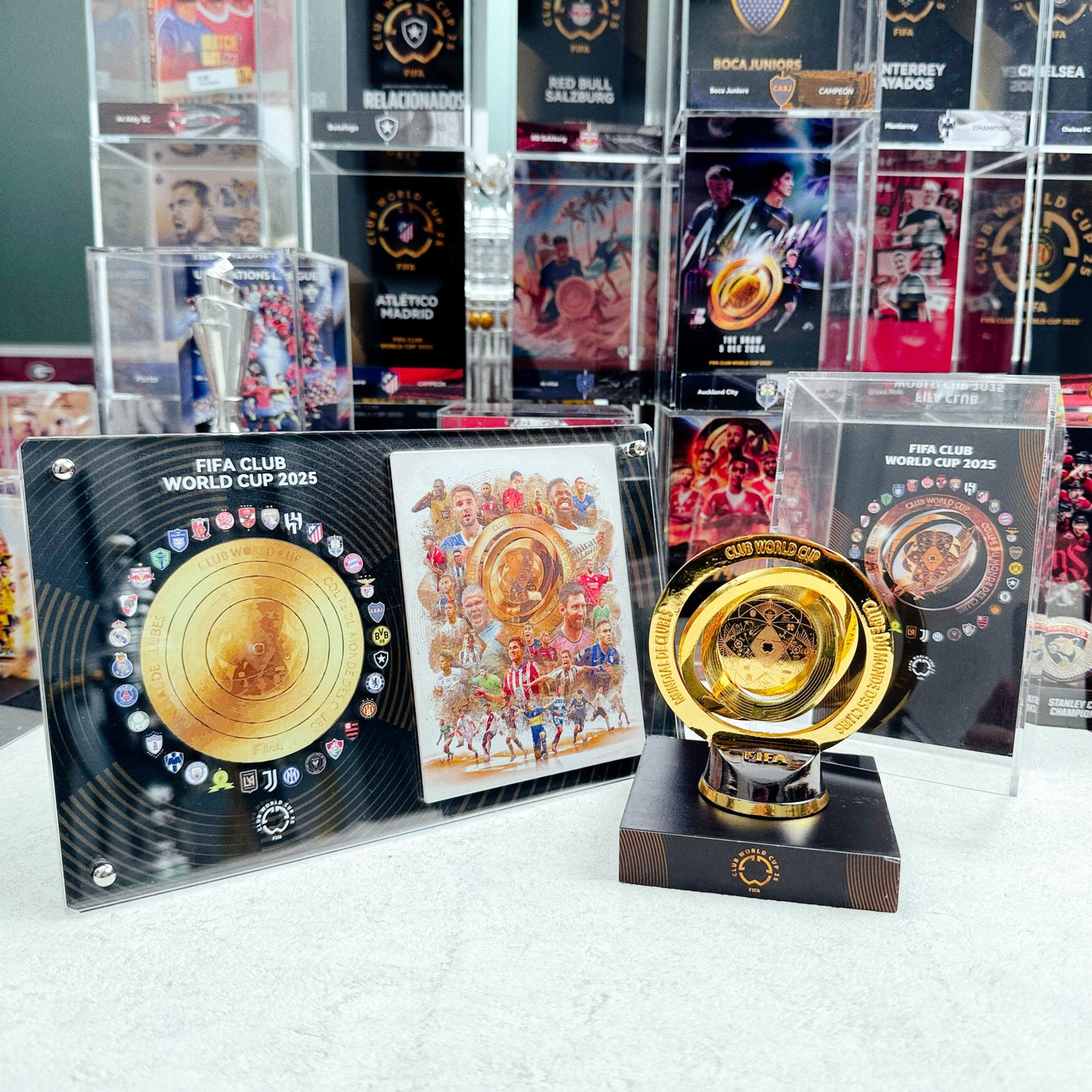 2025 FIFA Club World Cup Trophy Display Case