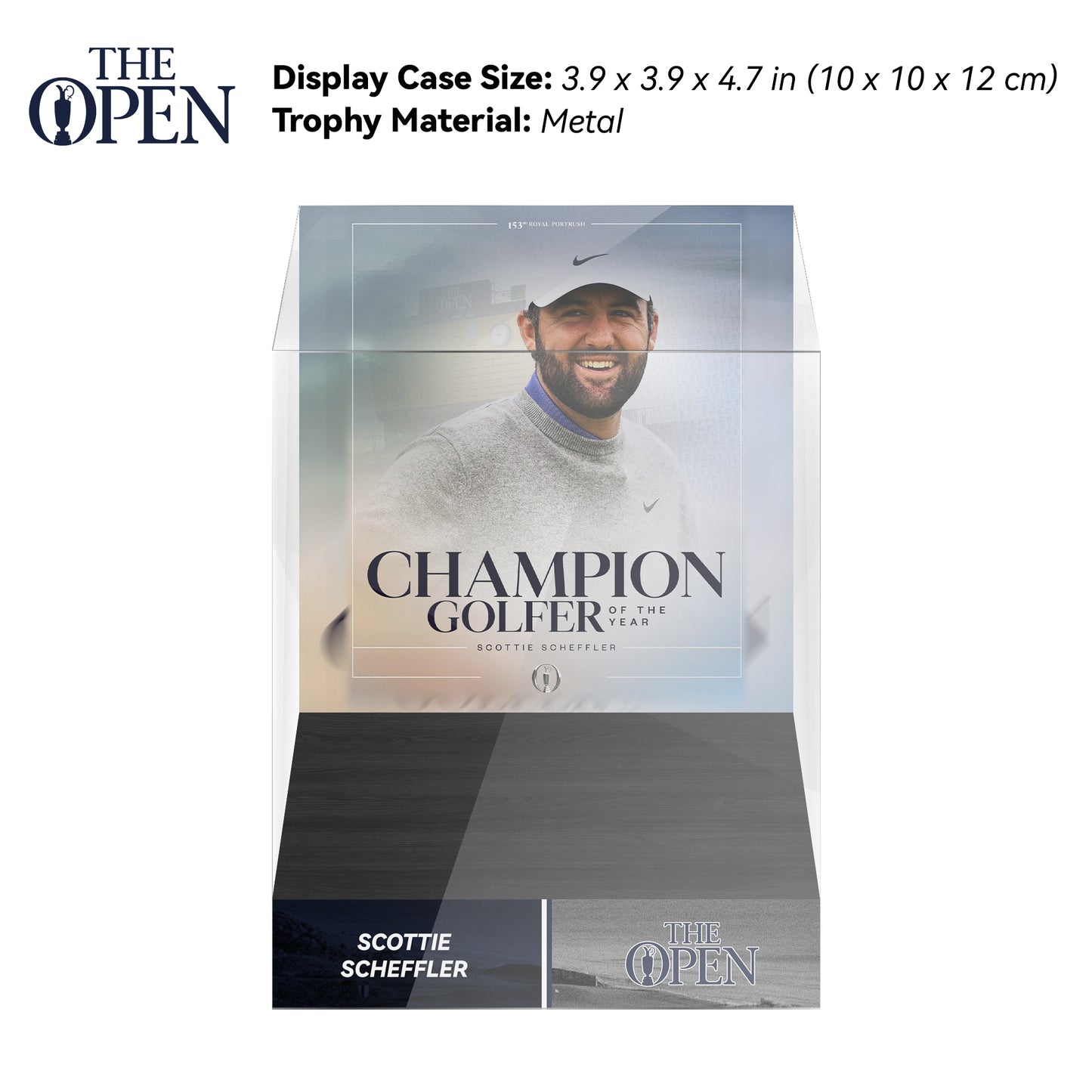 The Open Championship Trophy Display Case