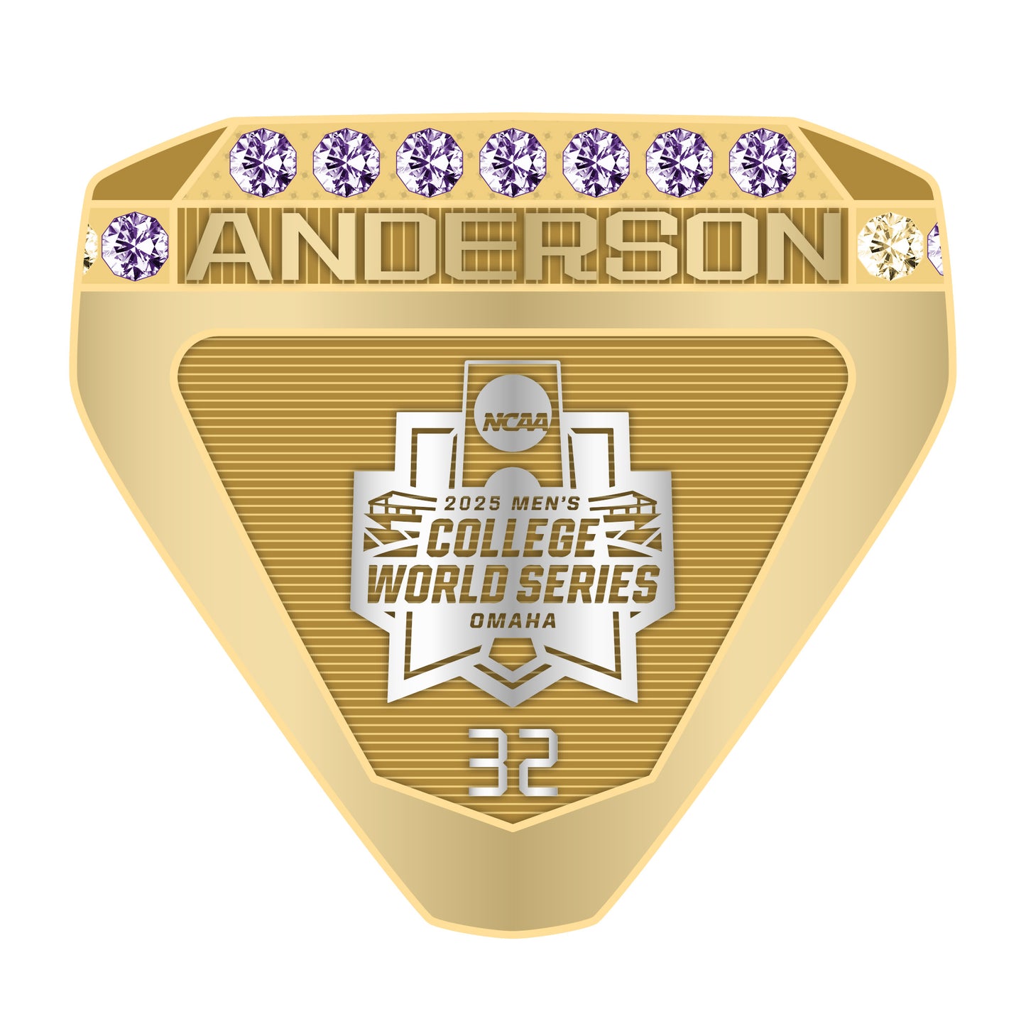 2025 NCAA Division I Baseball National Championship Ring