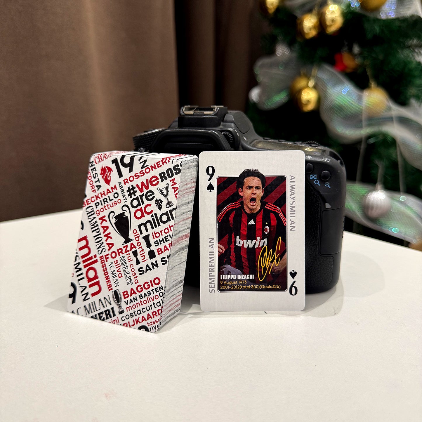 AC Milan Legend Commemorative Collection Poker Cards Collectible Cards