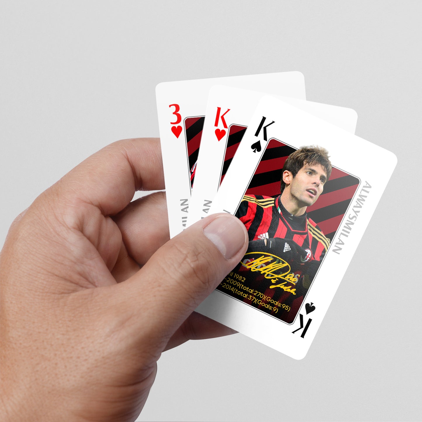 AC Milan Legend Commemorative Collection Poker Cards Collectible Cards
