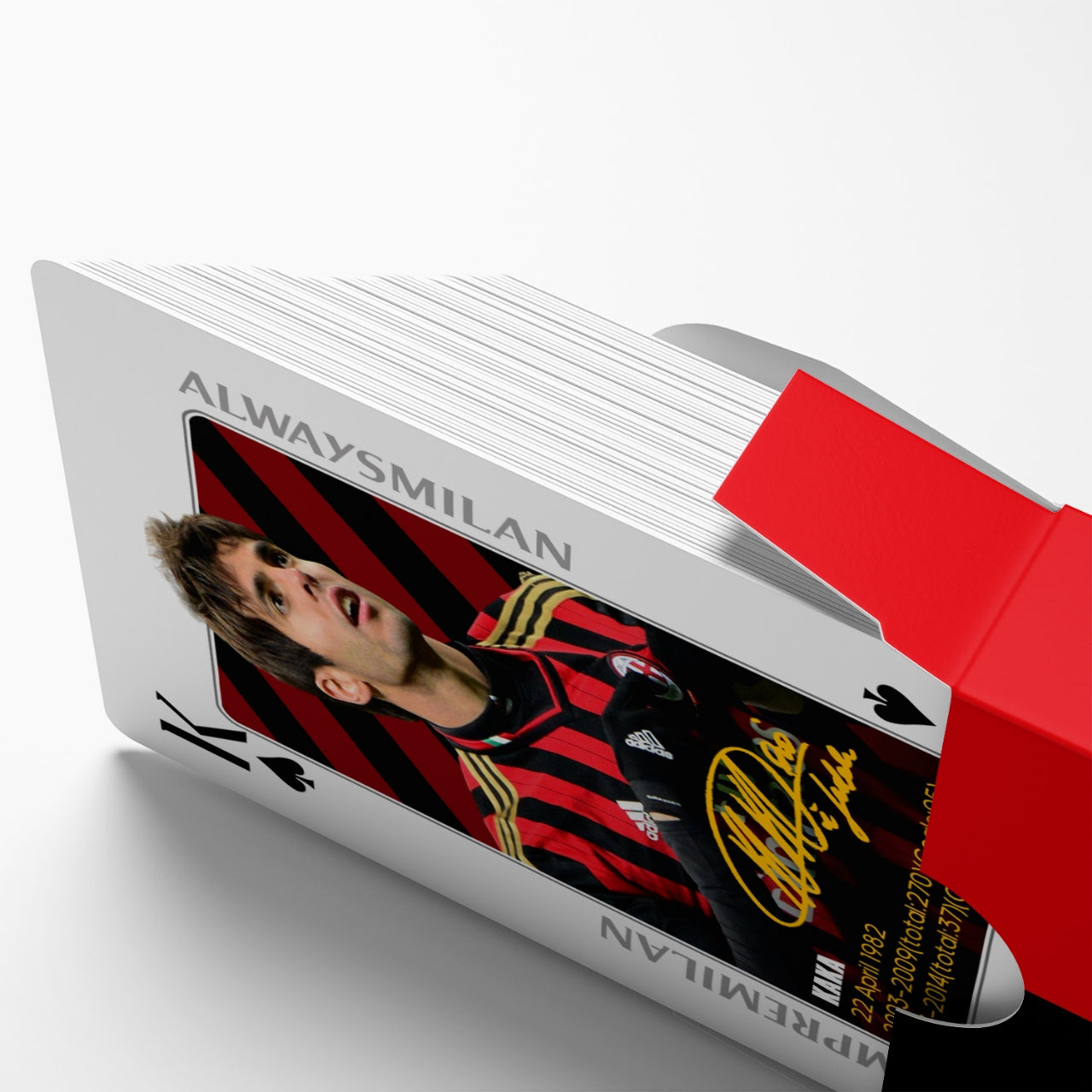 AC Milan Legend Commemorative Collection Poker Cards Collectible Cards