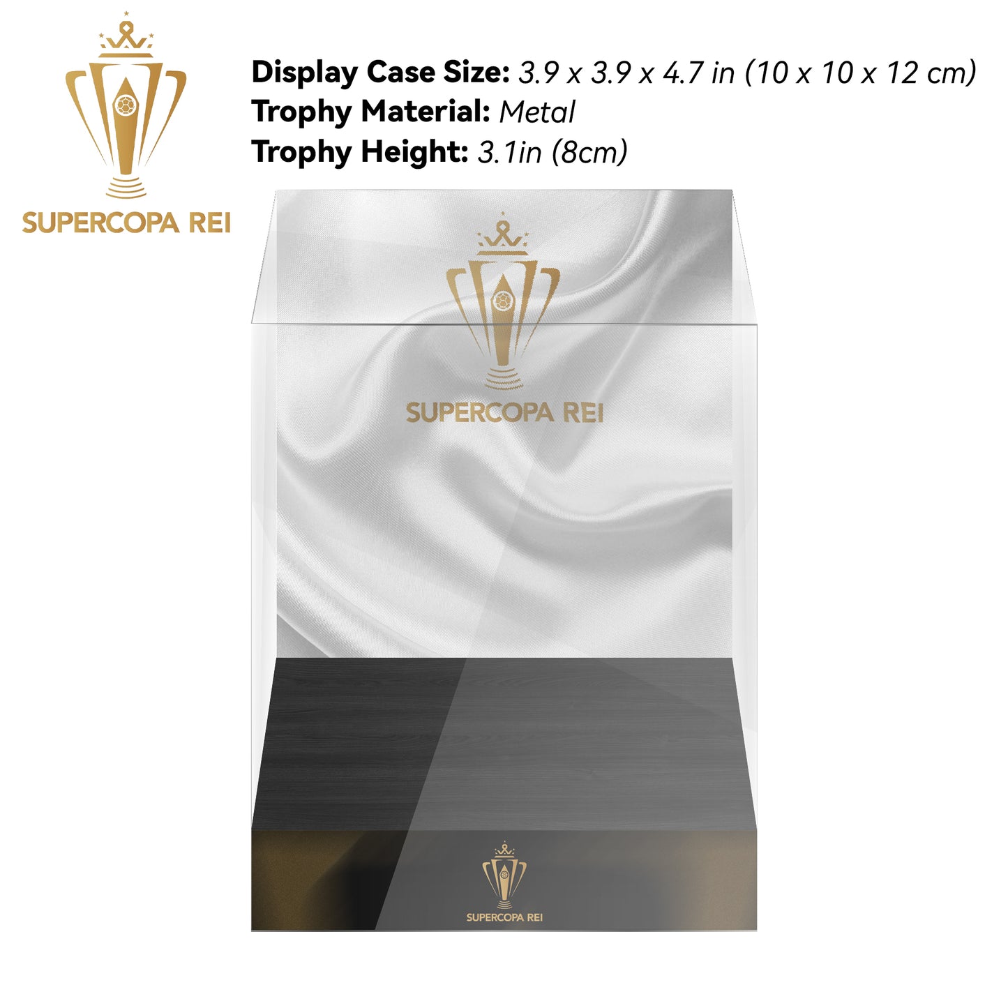 Supercopa do Brasil Championship Trophy Display Case