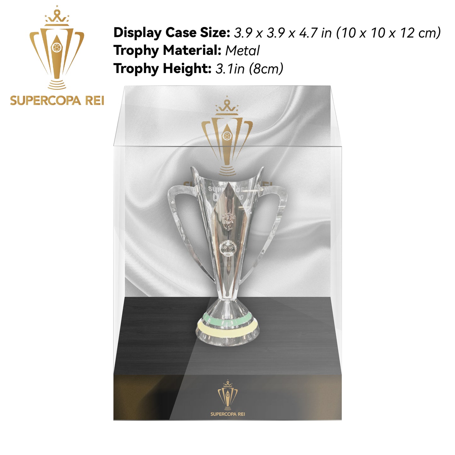 Supercopa do Brasil Championship Trophy Display Case