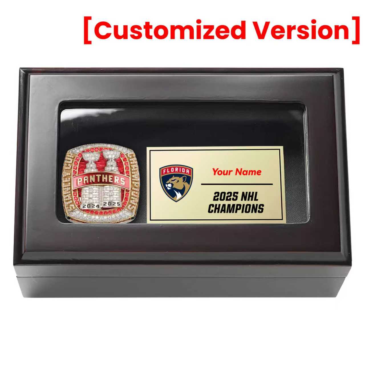2025 Florida Panthers Stanley Cup Champions Ring