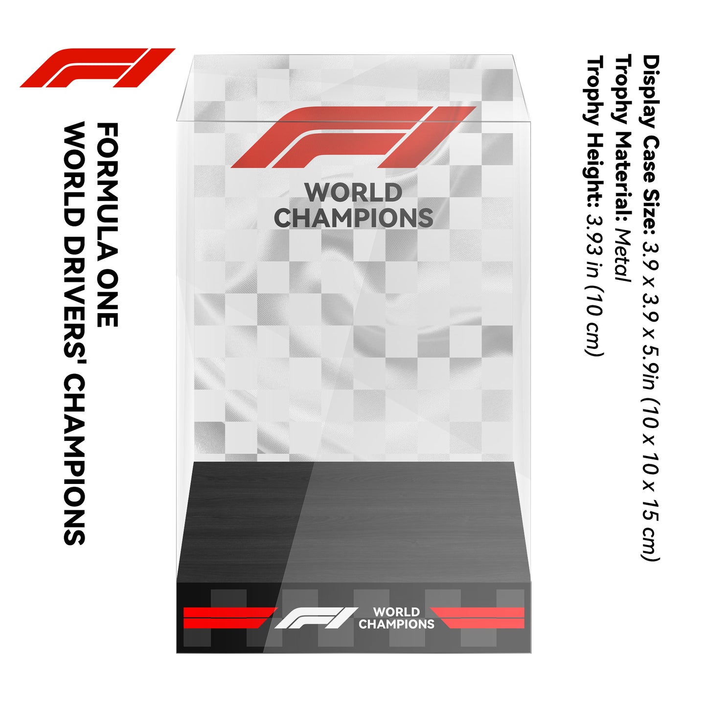 2025 Lando Norris Formula One World Drivers' Champions Trophy Display Case