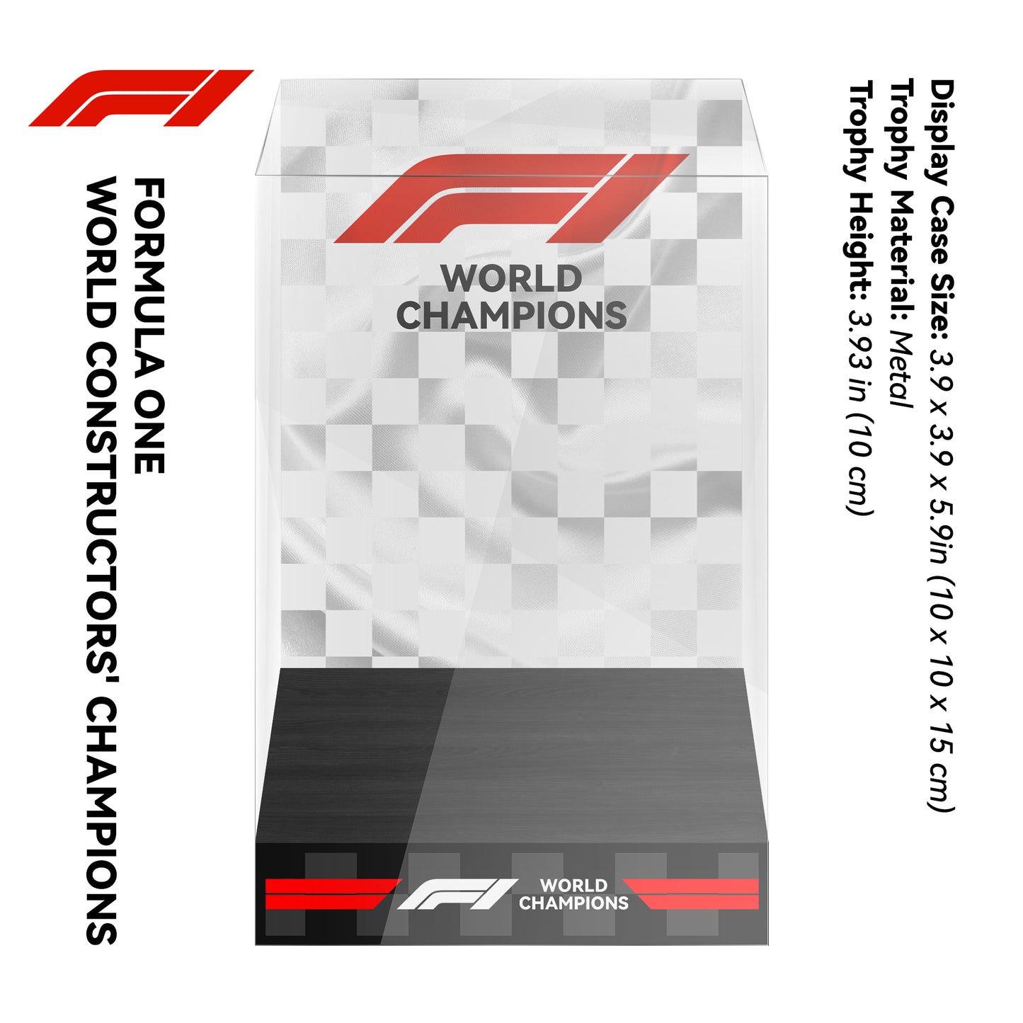 2025 McLaren Formula One World Constructors' Champions Trophy Display Case