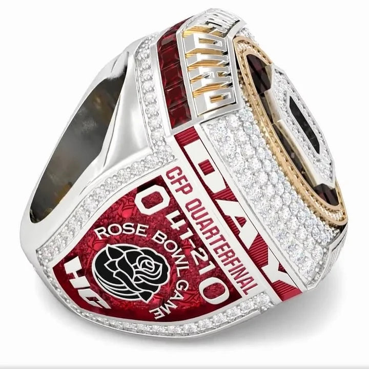 【Official Version】2025 Ohio State Buckeyes Rose Bowl Championship Ring