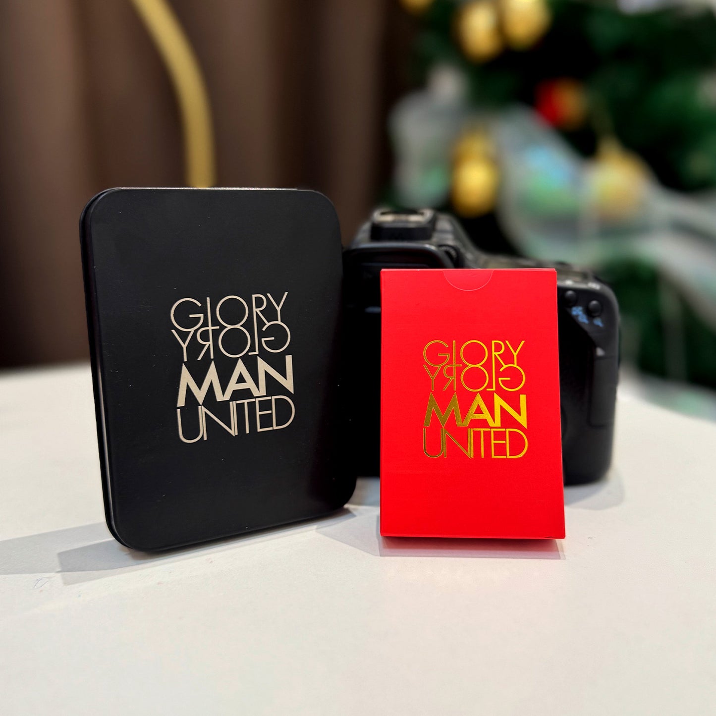 Manchester United commemorative poker cards collection cards