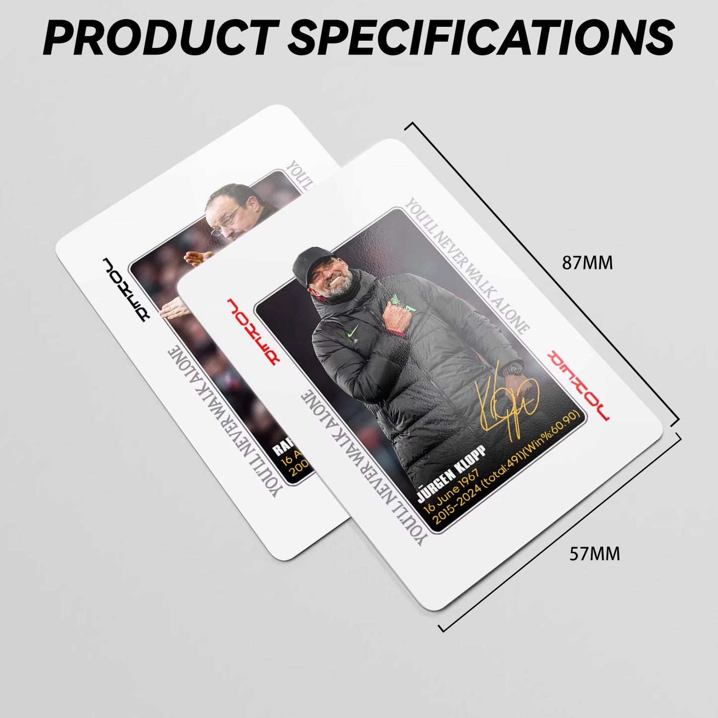 Liverpool Commemorative Collection Poker Cards, Trading Cards