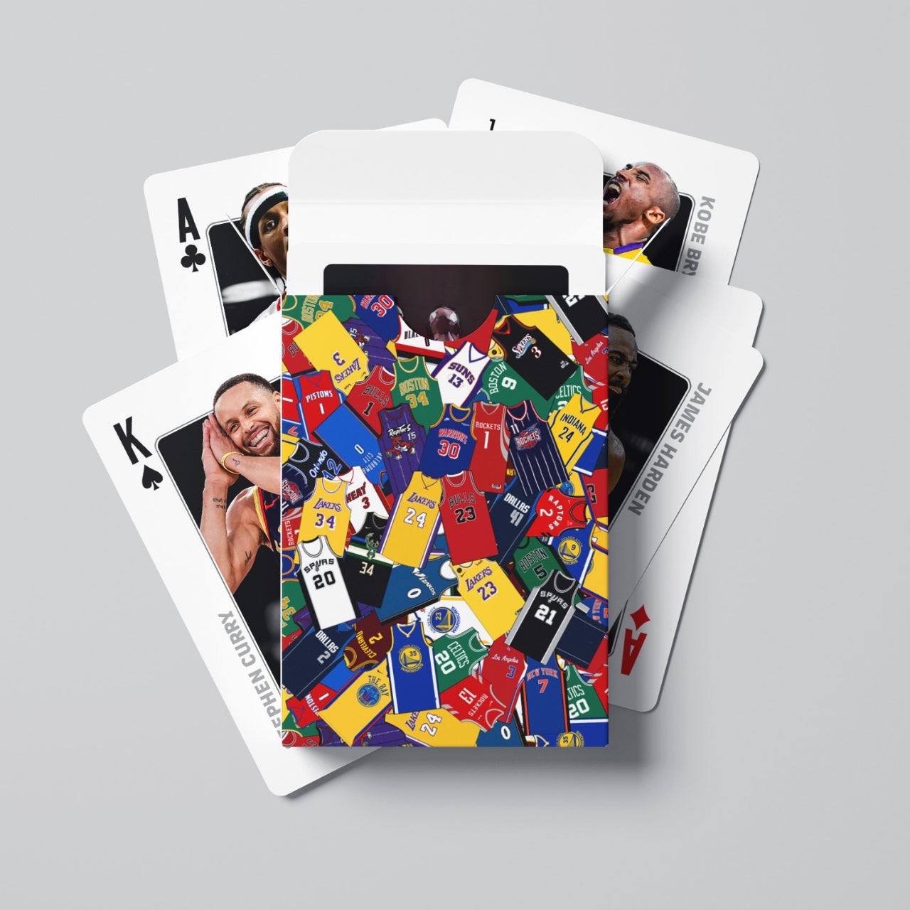 NBA All-Star and Legend Commemorative Poker Cards Collection Cards