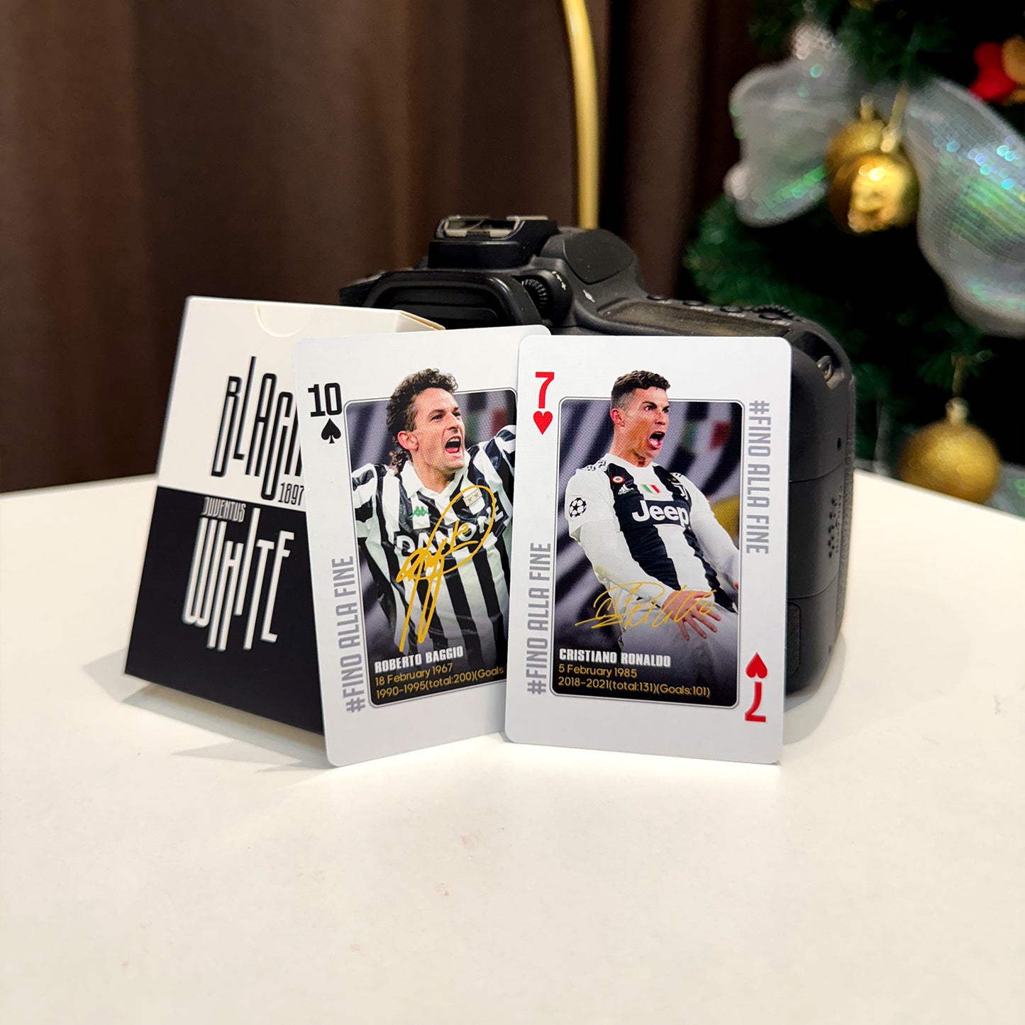 Juventus Legends Commemorative Collection Poker Cards