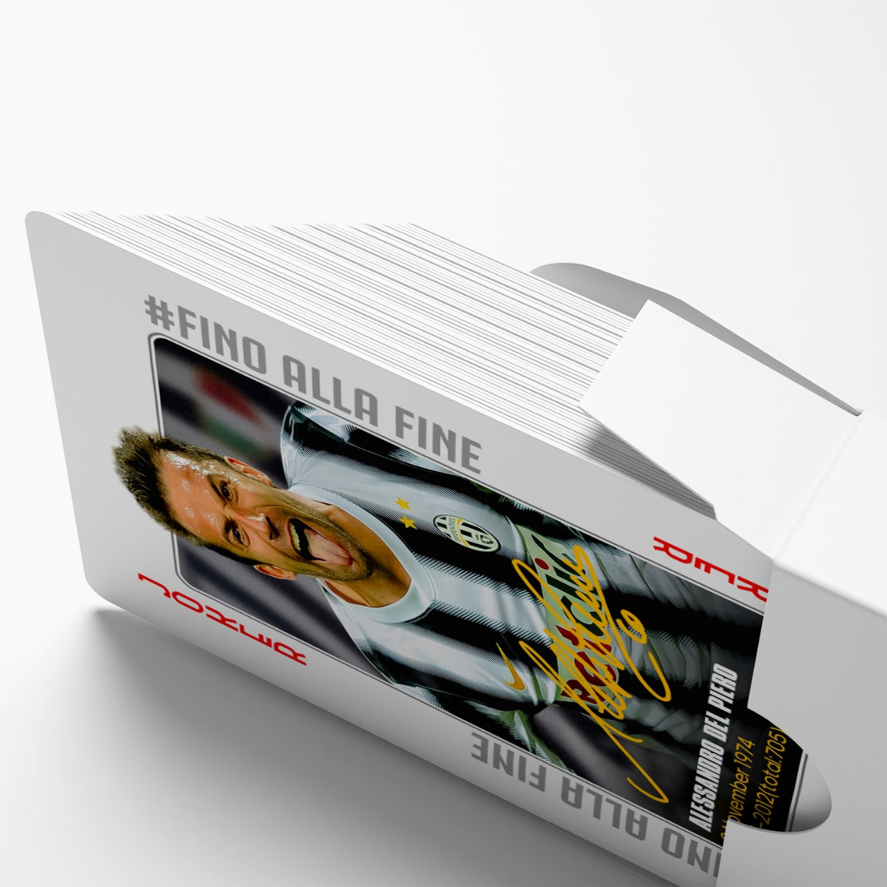 Juventus Legends Commemorative Collection Poker Cards