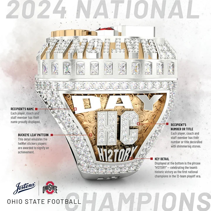 【Official Version】2025 Ohio State Buckeyes National Championship Ring