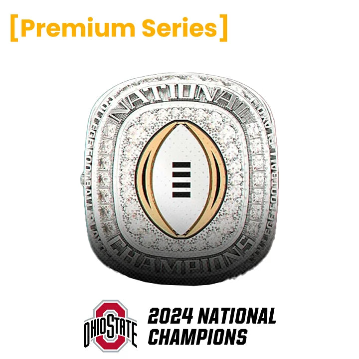 Premium Series【Official Version】2025 Ohio State Buckeyes CFP National Championship Ring