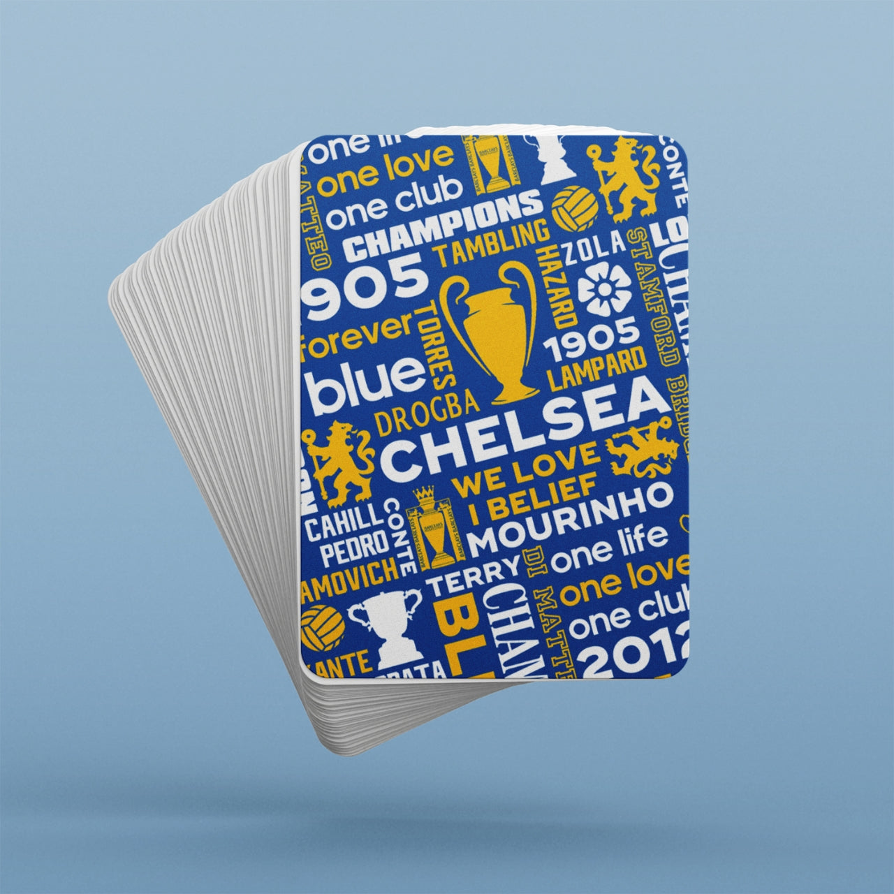 Chelsea Legend Commemorative Collection Poker Cards