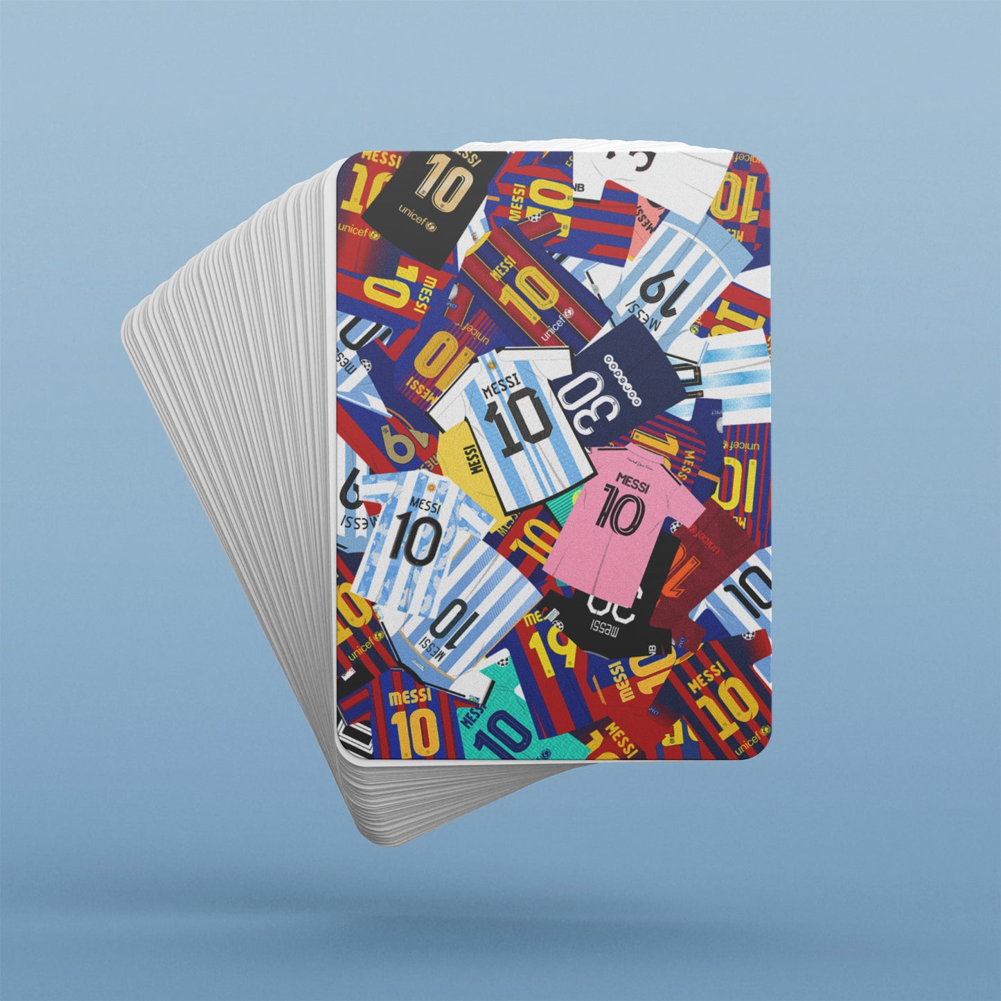 Messi's Career Commemorative Collection Poker Cards