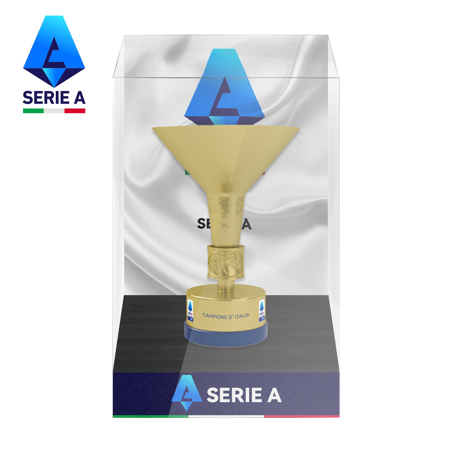 Serie A Championship Trophy Display Case