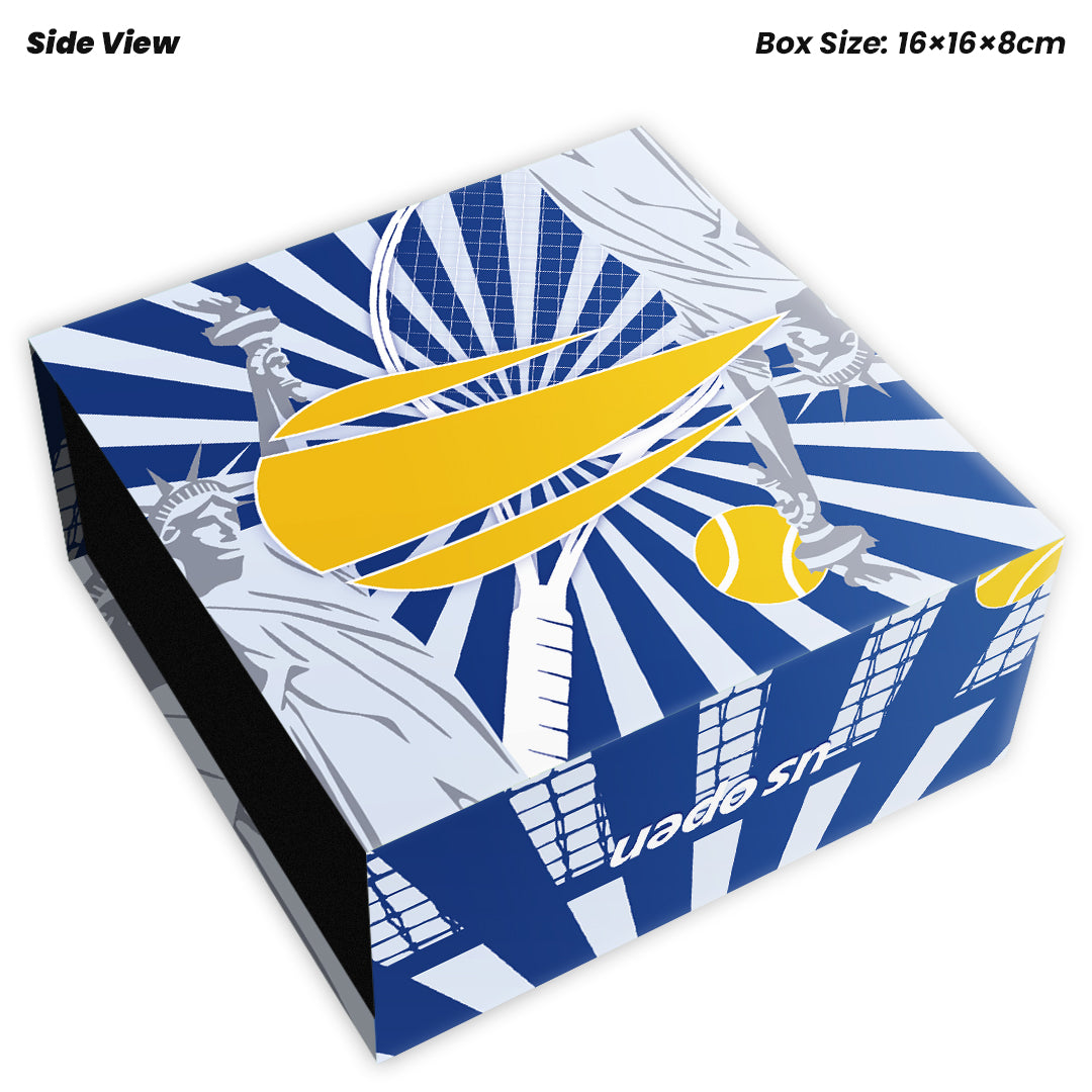 Tennis Trophy Box Women Grand Slam Set Metal Trophy 8cm