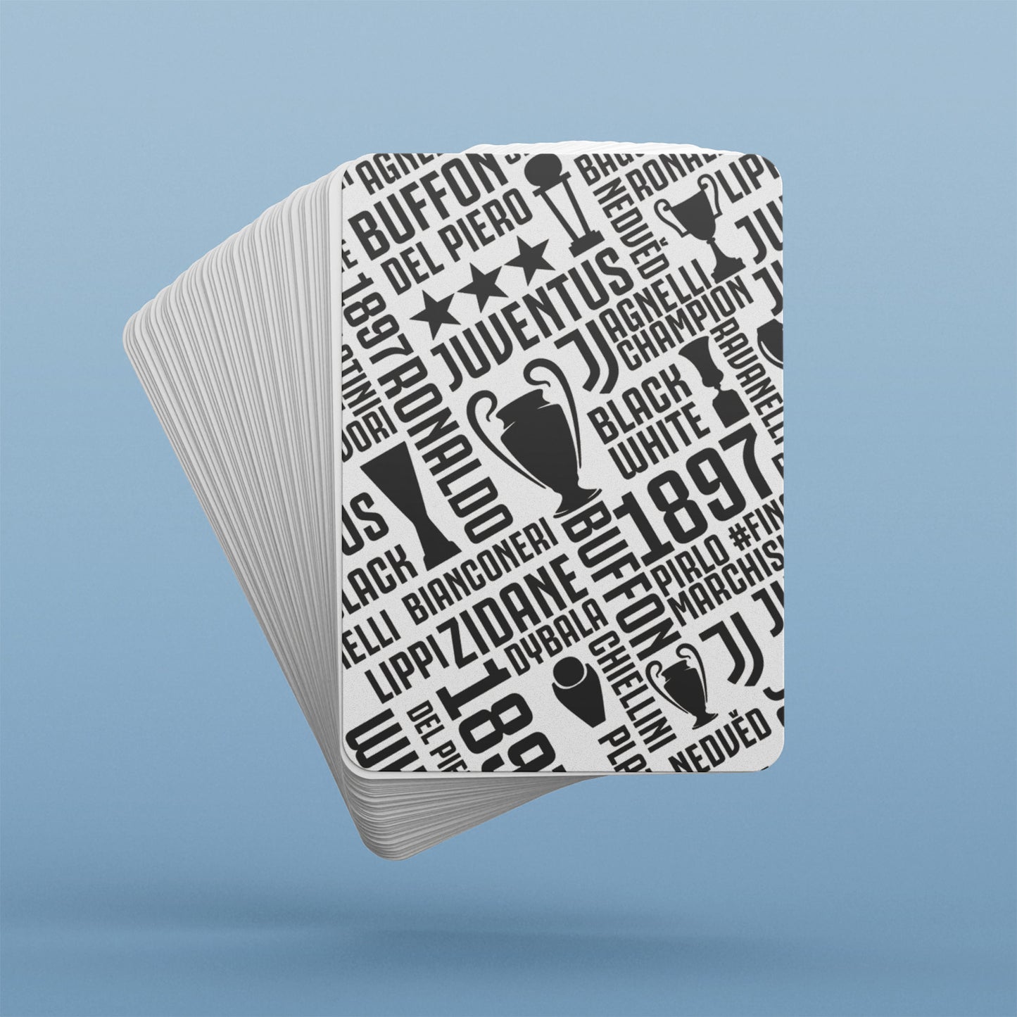 Juventus Legends Commemorative Collection Poker Cards
