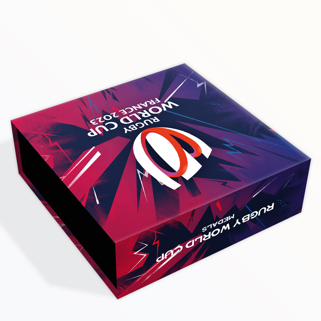 The 2023 Rugby World Cup Champions Gold Medal Box Set