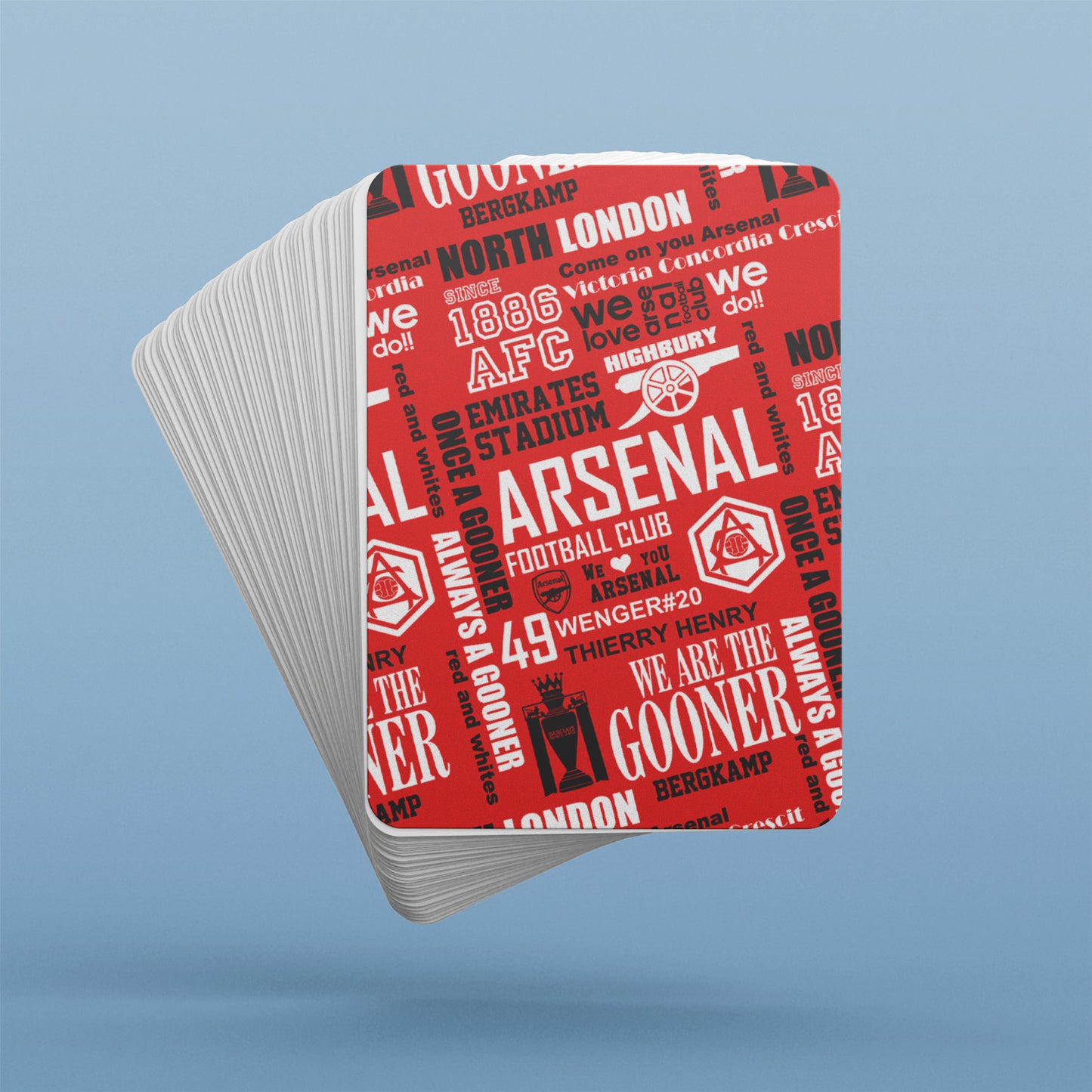 Arsenal Legends Commemorative Collection Poker Cards Collectible Cards