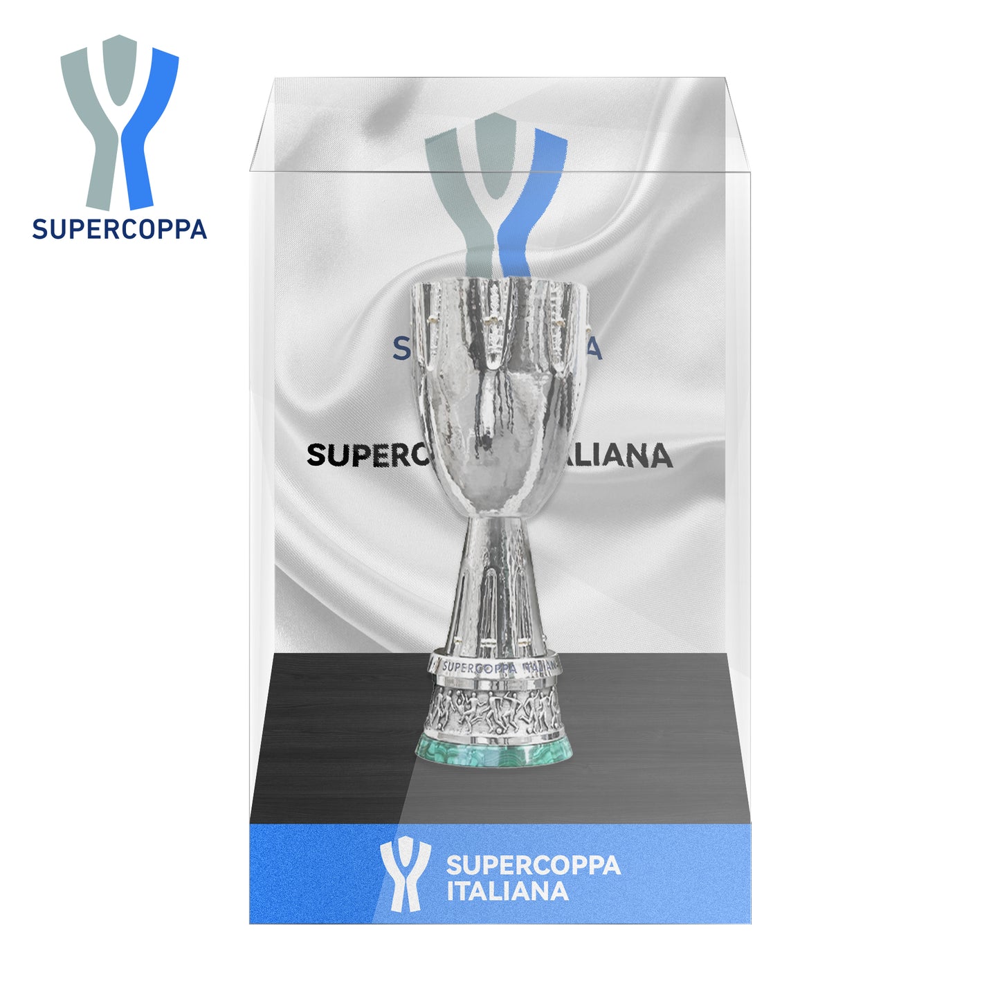 Supercoppa italiana Championship Trophy Display Case