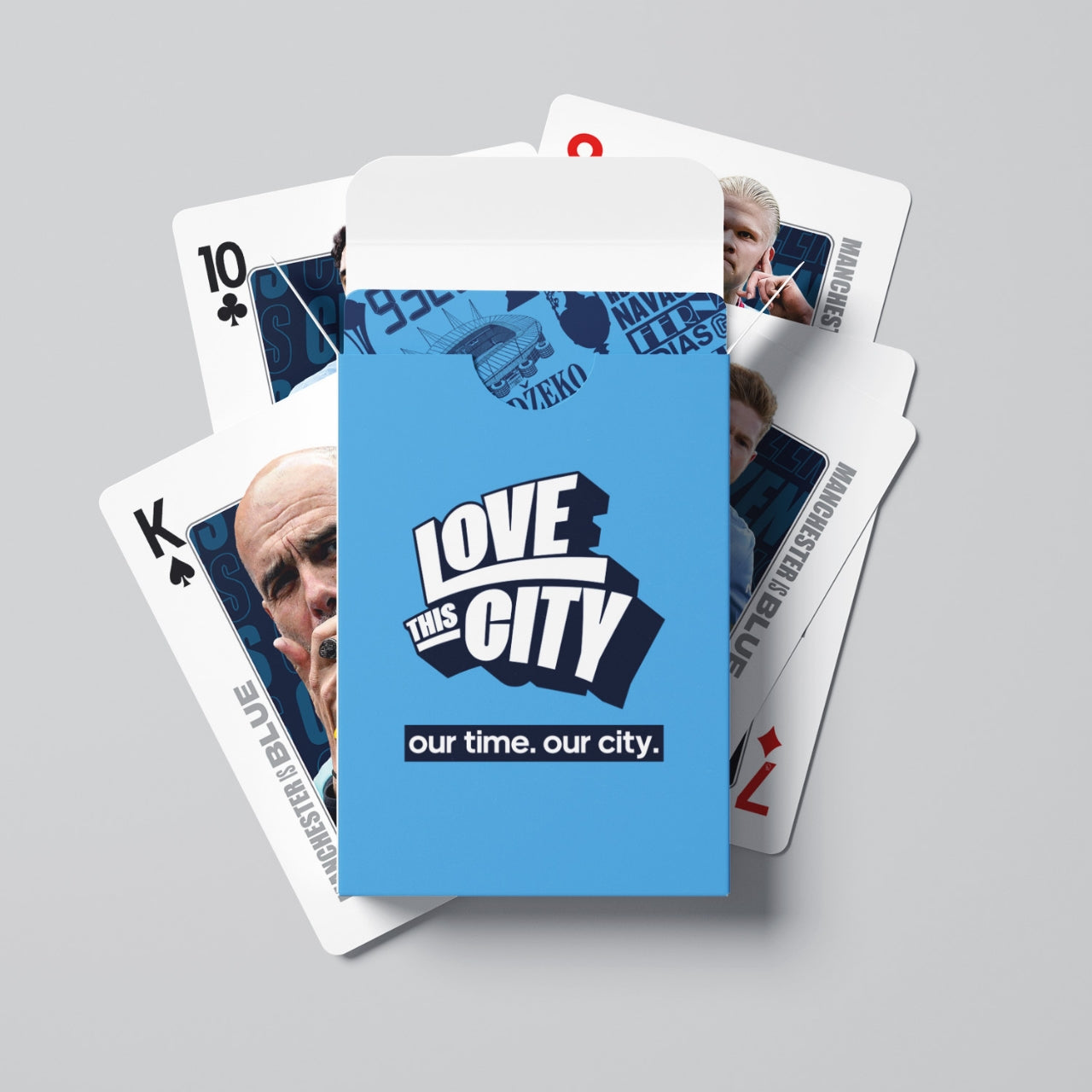 Manchester City Commemorative Collection Poker Cards
