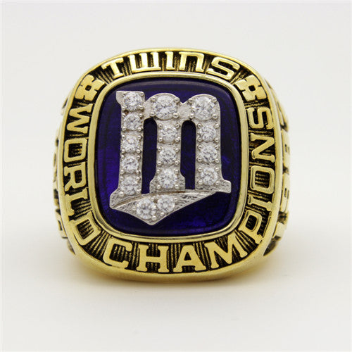 1987 Custom Minnesota Twins World Series Championship Ring